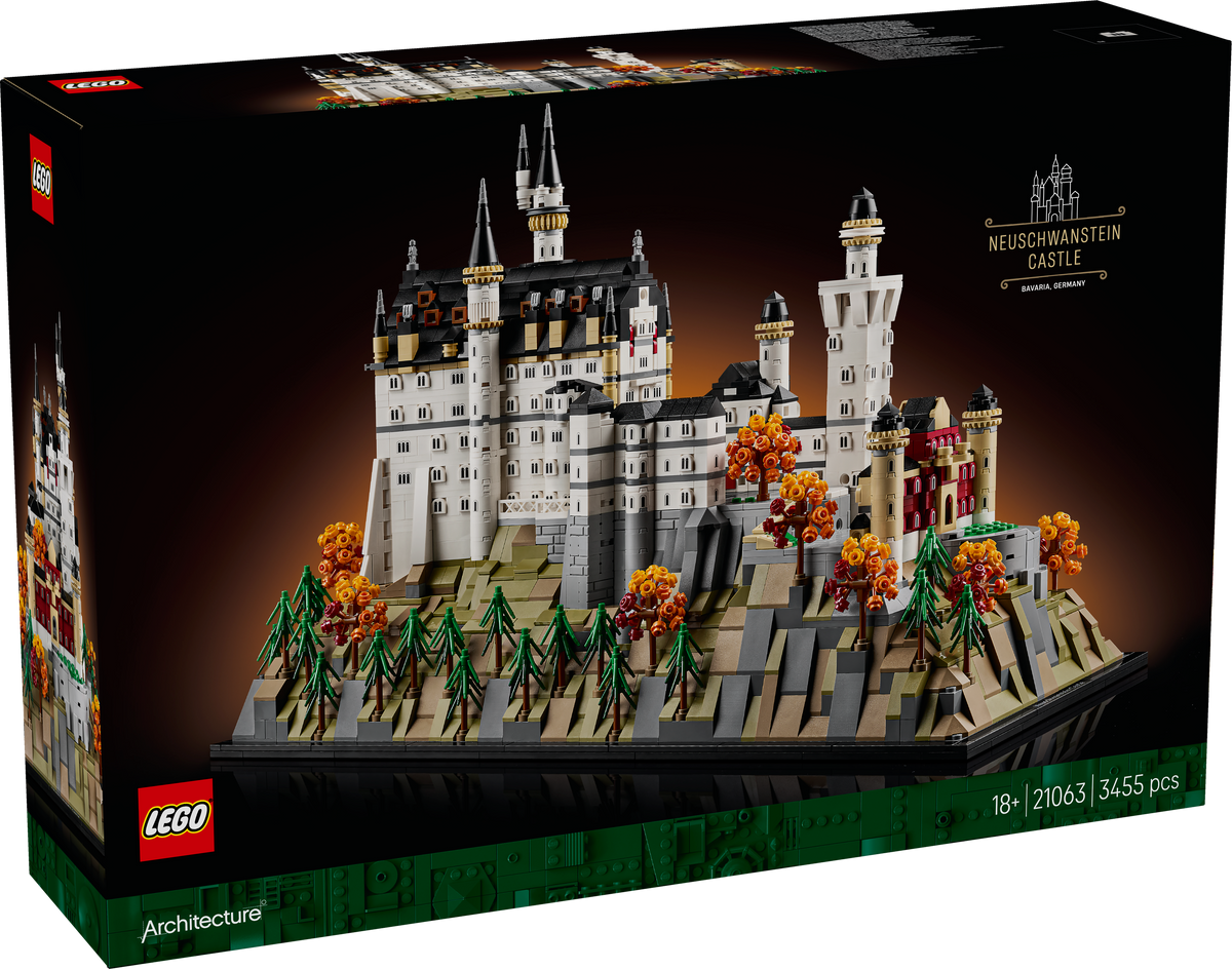 LEGO Architecture 21063 Neuschwanstein Castle box