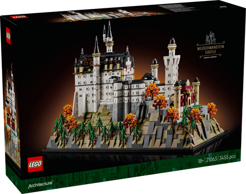 LEGO Architecture 21063 Neuschwanstein Castle box