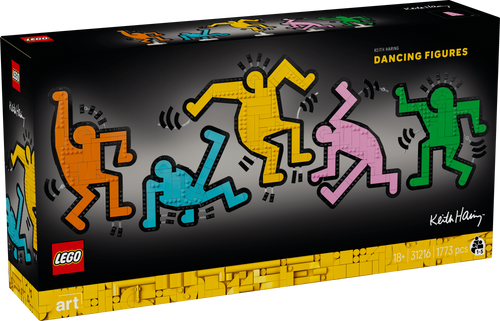 LEGO ART 31216 Keith Haring – Dancing Figures box