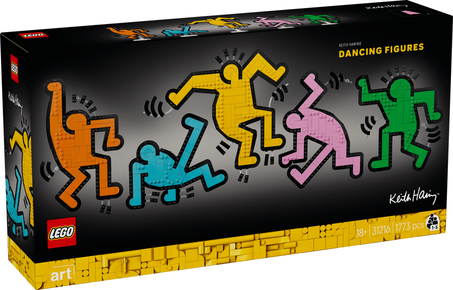 LEGO ART 31216 Keith Haring – Dancing Figures box