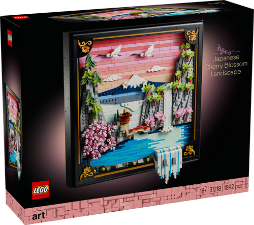 LEGO ART 31218 Japanese Cherry Blossom Landscape box