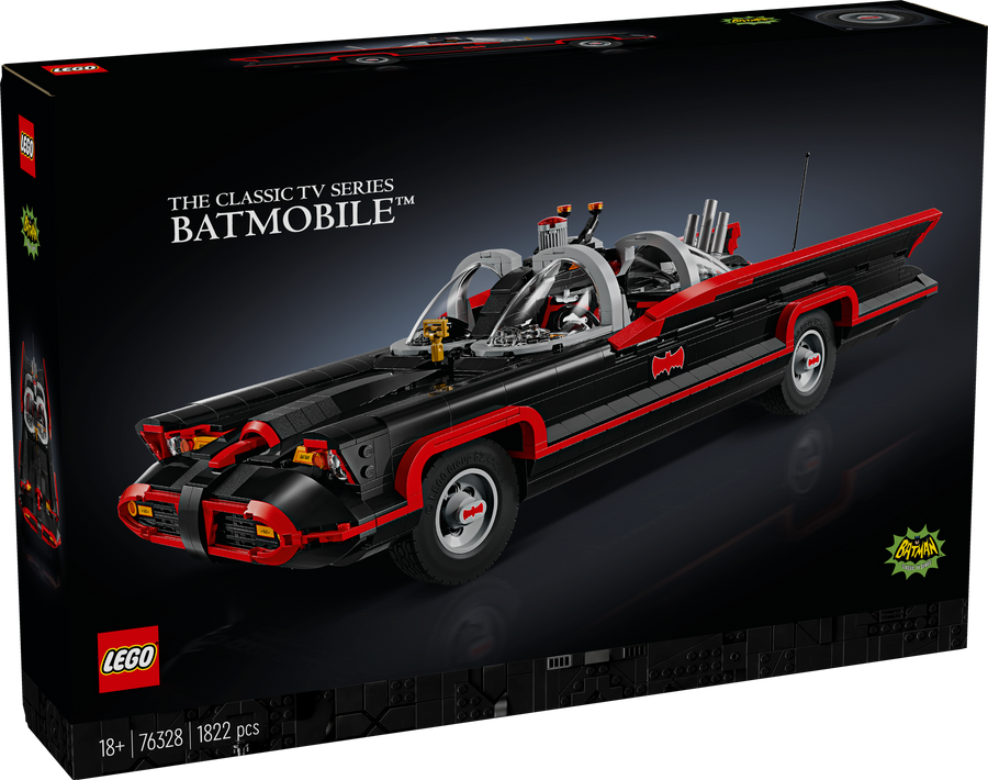 LEGO Super Heroes DC 76328 Batman: The Classic TV Series Batmobile box