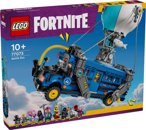 LEGO D2C Fortnite 77073 Battle Bus box