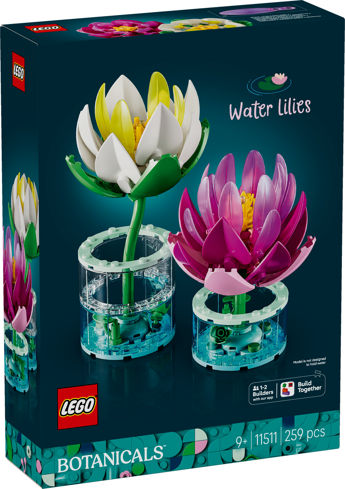 LEGO Botanicals 11511 Water Lilies box