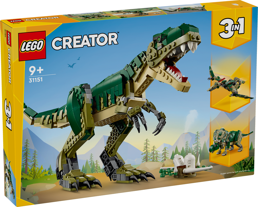 LEGO Creator 3 In 1 31151 T. rex box