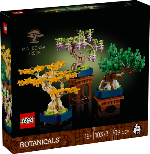 LEGO Botanicals 10373 Mini Bonsai Trees box