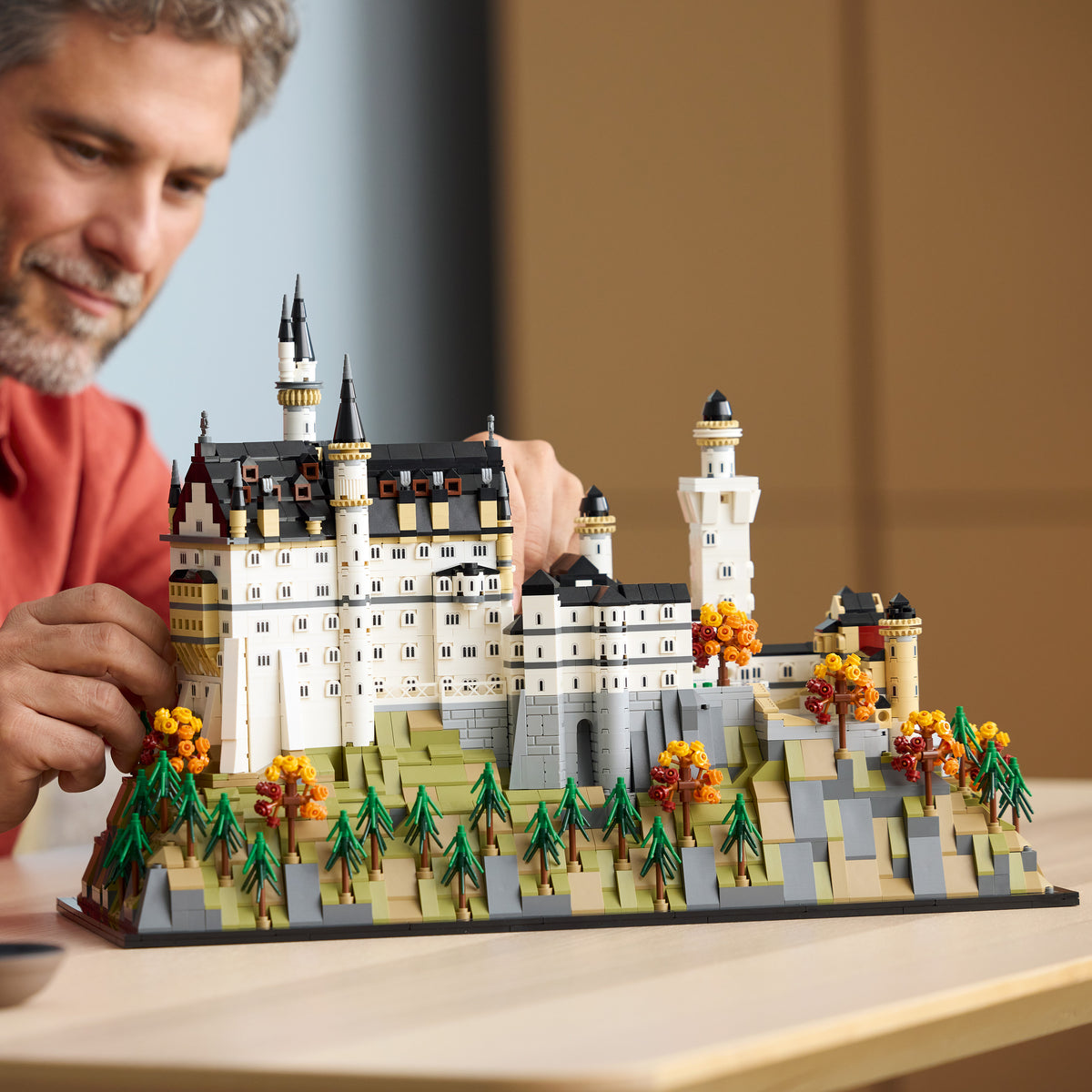 LEGO Architecture 21063 Neuschwanstein Castle lifestyle