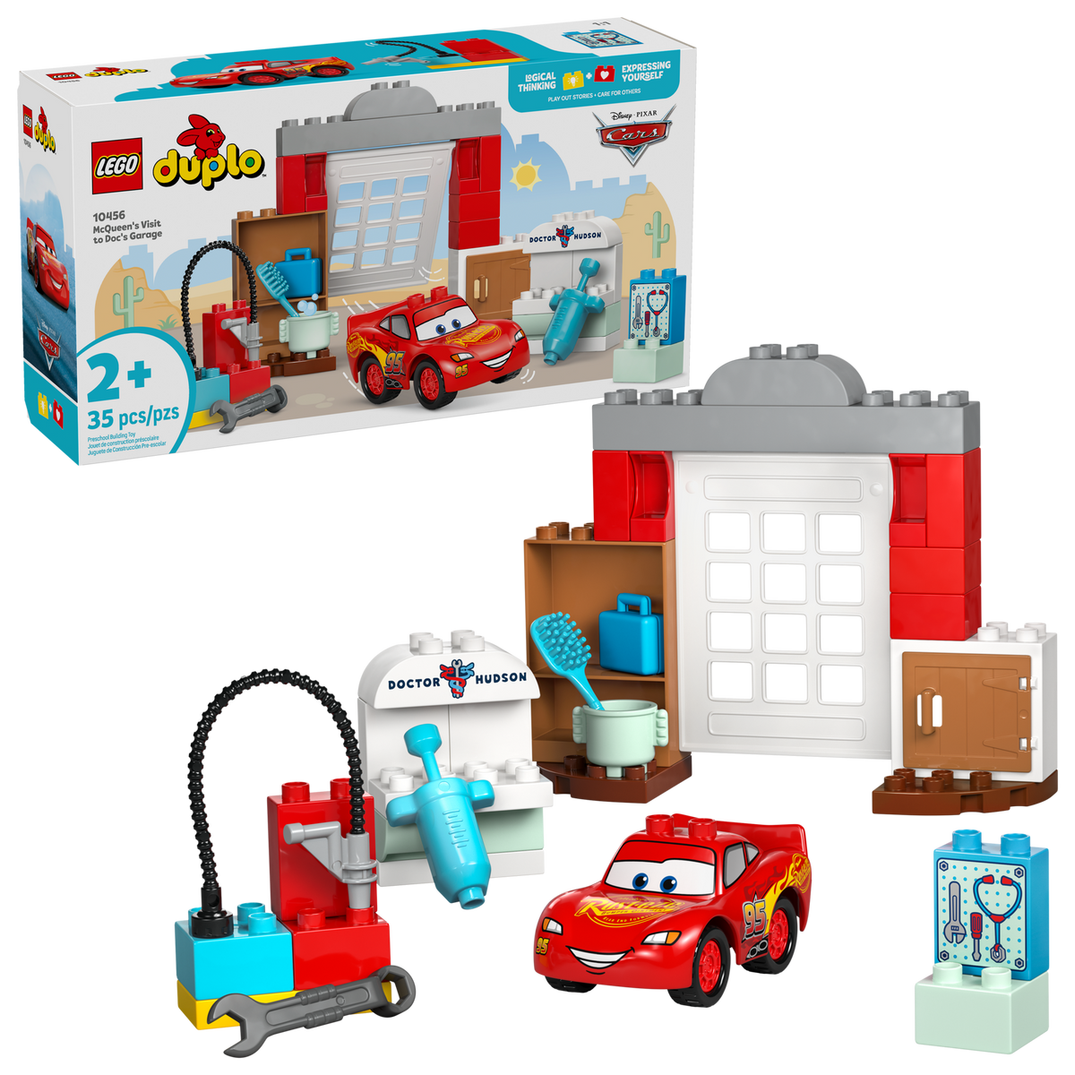 LEGO DUPLO 10456 McQueen's Visit to Doc's Garage