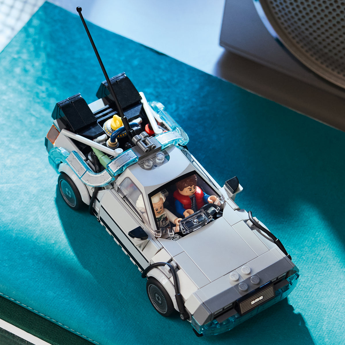 LEGO Speed Champions 77256 Time Machine from Back to the Future lifestyle