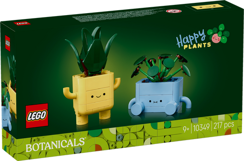 LEGO Botanicals 10349 Happy Plants box