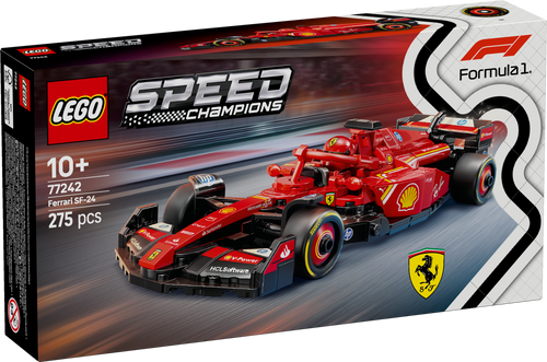 LEGO Speed Champions 77242 Ferrari SF-24 F1 Race Car box