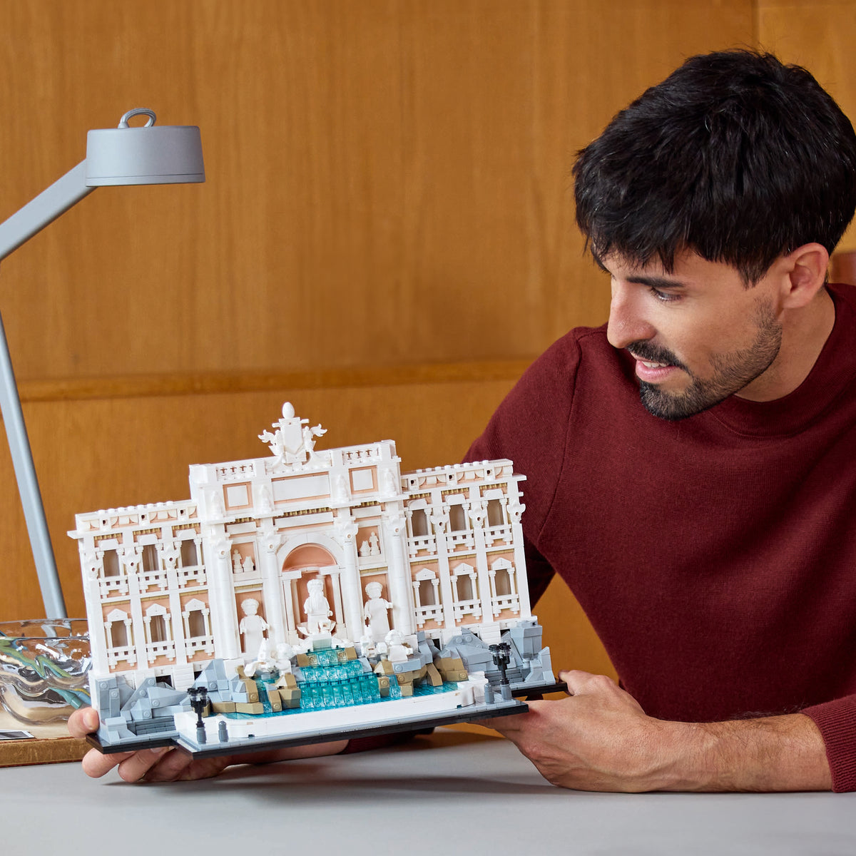 LEGO Architecture 21062 Trevi Fountain lifestyle