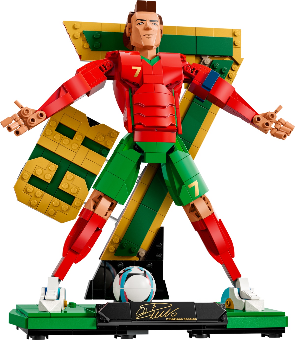LEGO Editions Sports 43016 Cristiano Ronaldo – Soccer Legend product