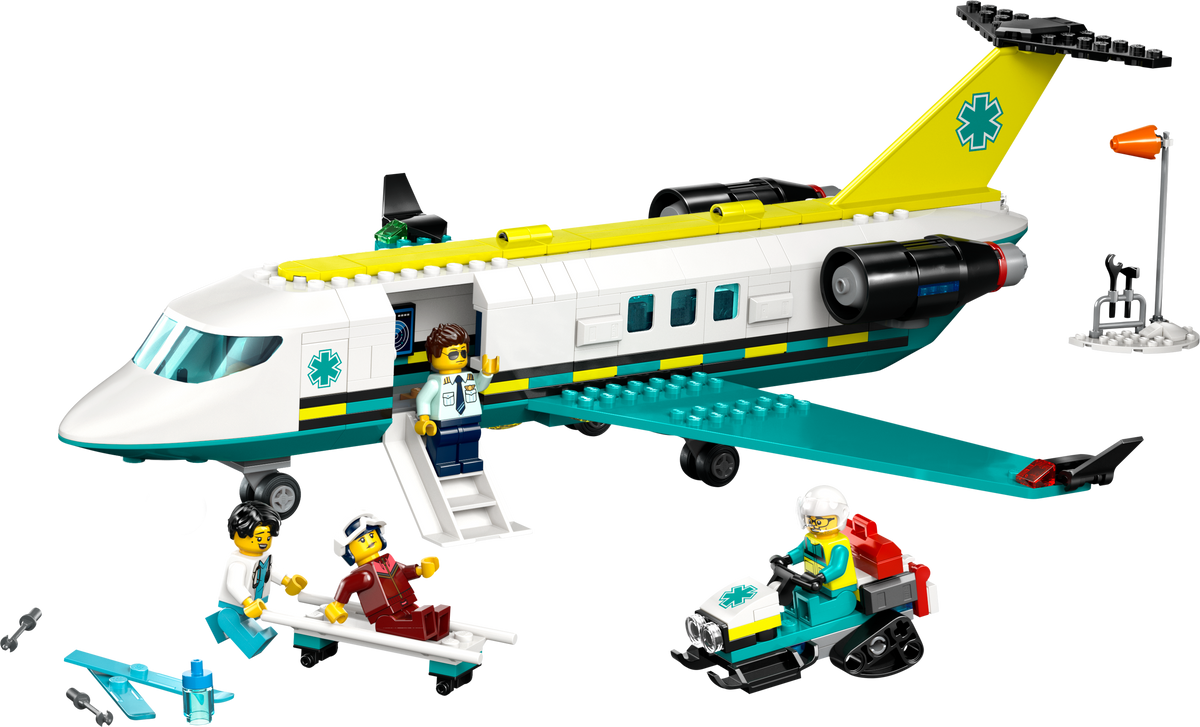 LEGO City 60465 Emergency Air Ambulance Airplane product