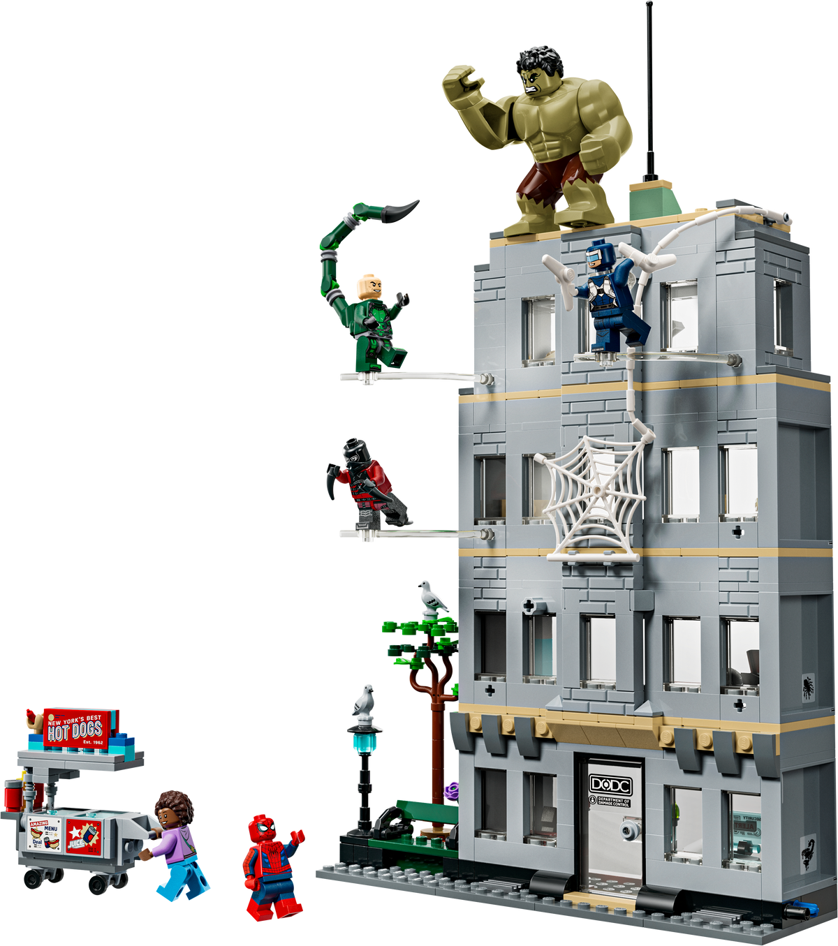 LEGO Super Heroes Marvel 76350 Spider-Man vs. Hulk Epic Clash product