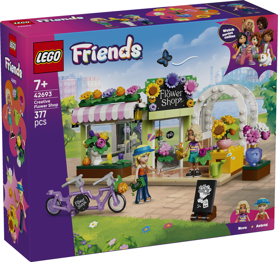 LEGO Friends 42693 Creative Flower Shop box