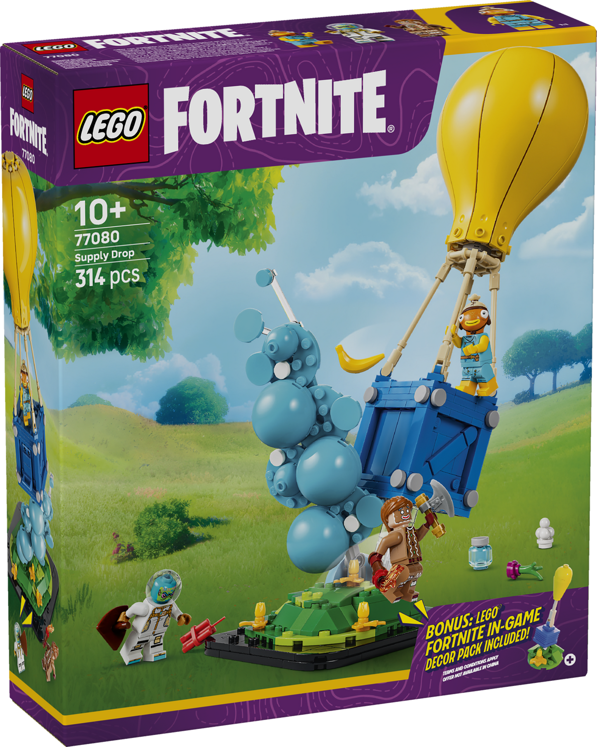 LEGO Fortnite 77080 Supply Drop box