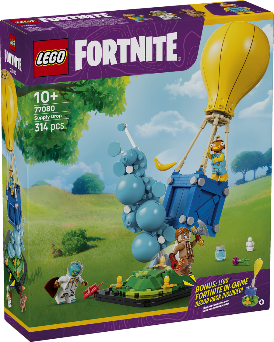 LEGO Fortnite 77080 Supply Drop box