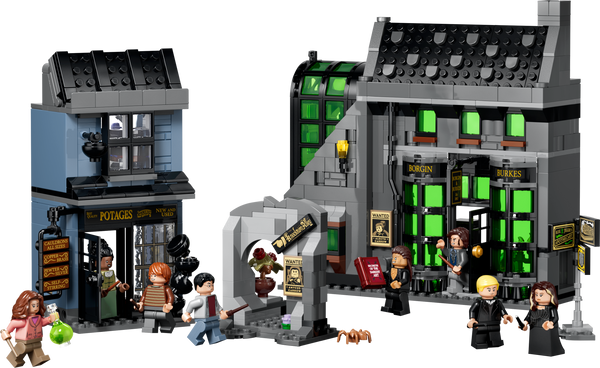 LEGO Harry Potter 76471 Knockturn Alley Wizarding Shops product
