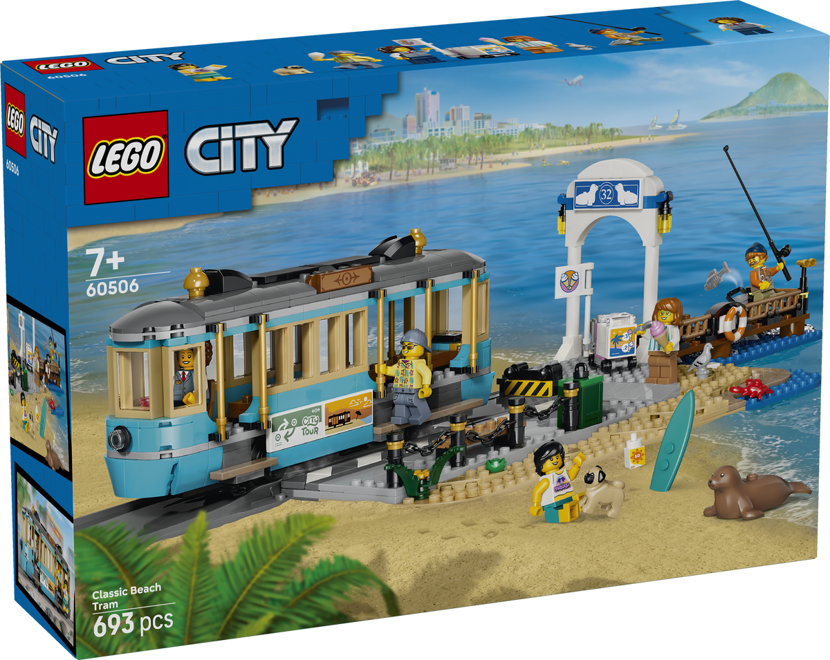 LEGO City 60506 Classic Beach Streetcar box