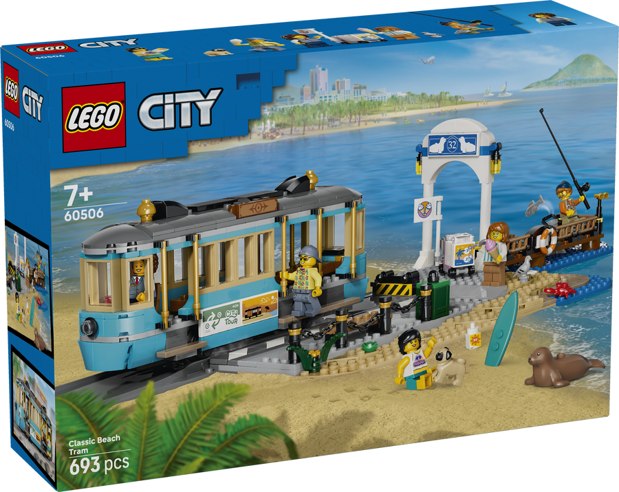 LEGO City 60506 Classic Beach Streetcar box