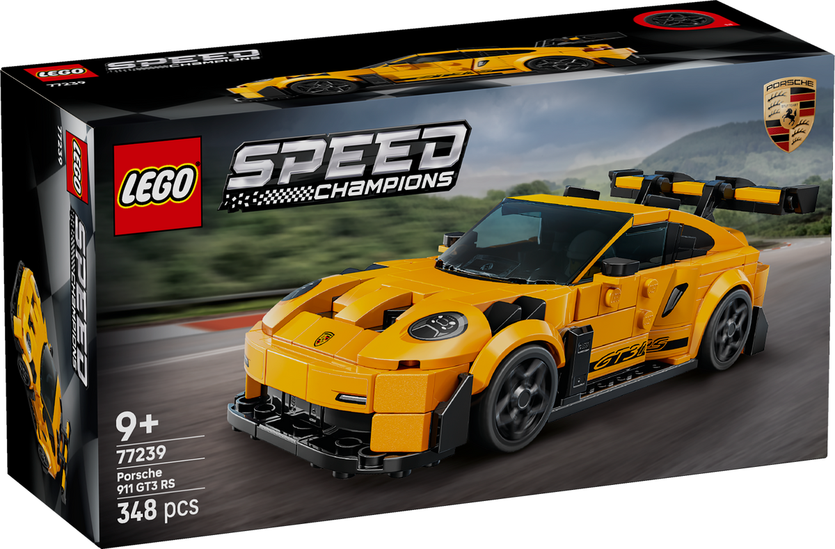 LEGO Speed Champions 77239 Porsche 911 GT3 RS Super Car box