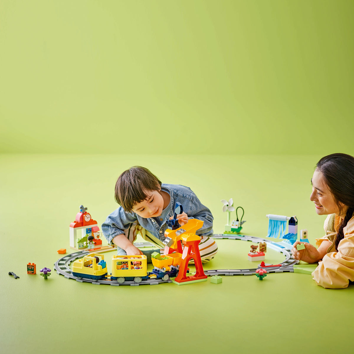 LEGO DUPLO 10428 Big Interactive Community Train lifestyle