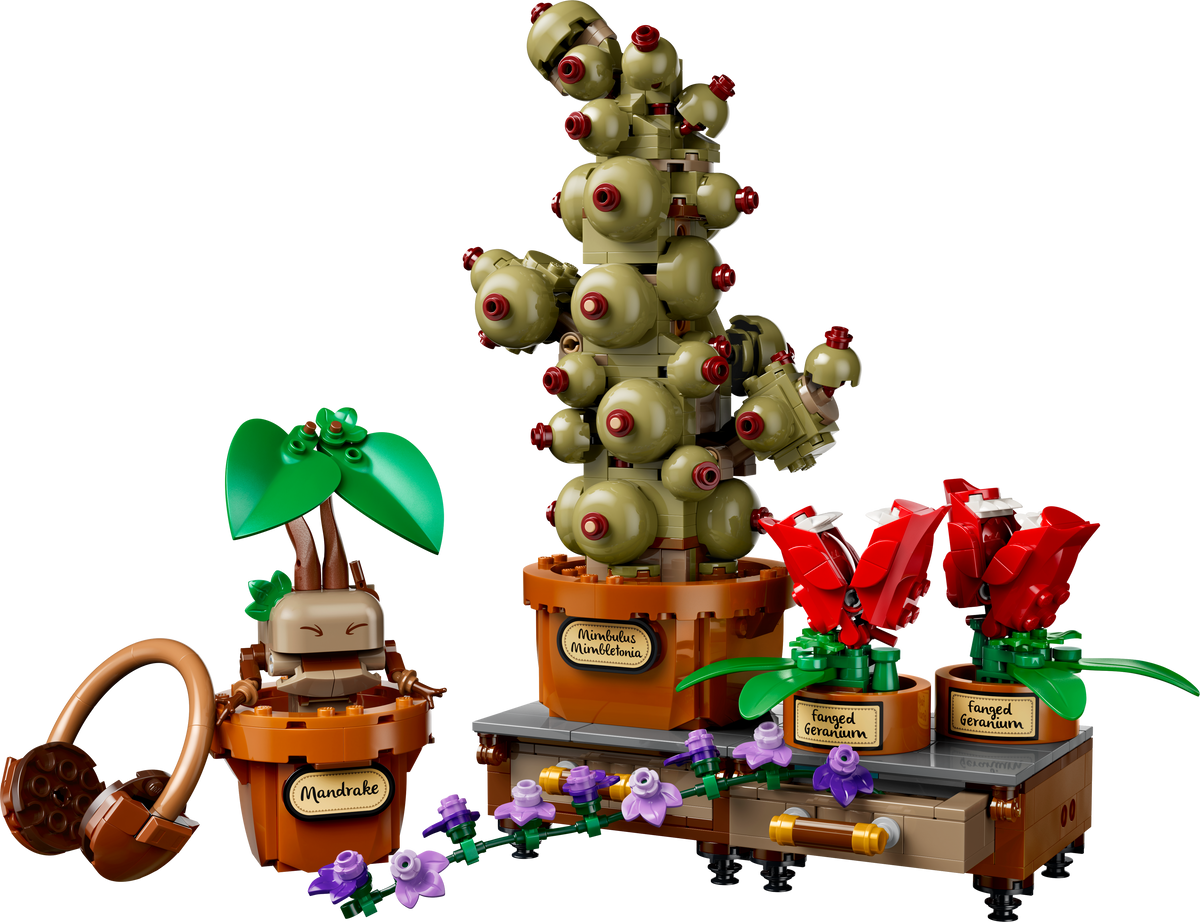 LEGO Harry Potter 76474 Hogwarts Herbology Plants product