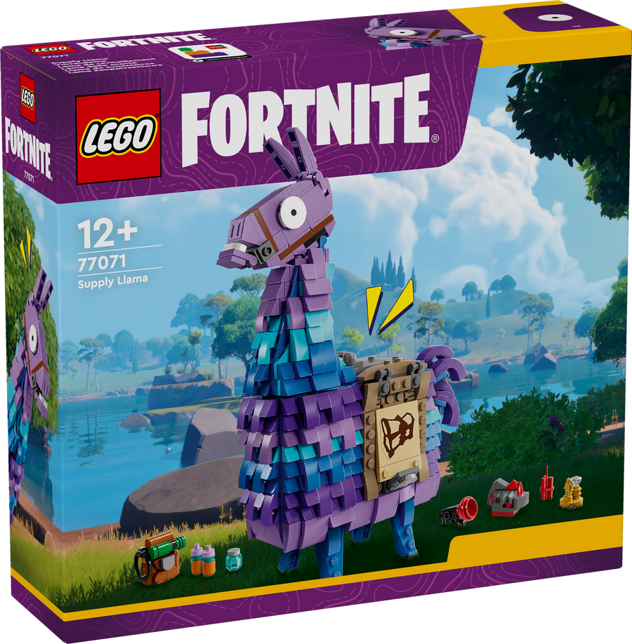 LEGO D2C Fortnite 77071 Supply Llama box