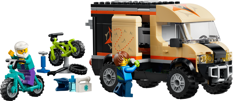 LEGO City 60512 Mountain Bike Adventure Van product