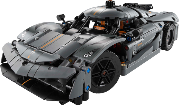 LEGO Technic 42173 Koenigsegg Jesko Absolut Grey Hypercar product