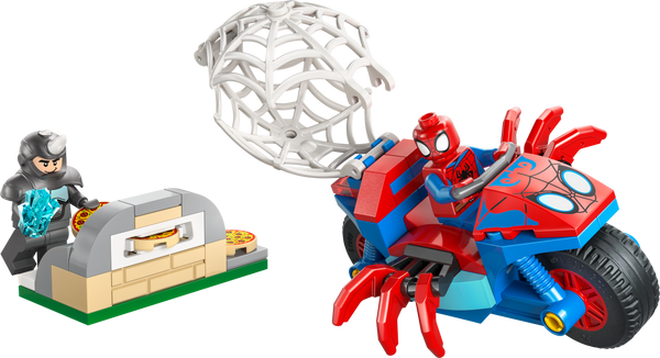 LEGO Spidey 11206 Spidey on his Motorcycle vs. Rhino product