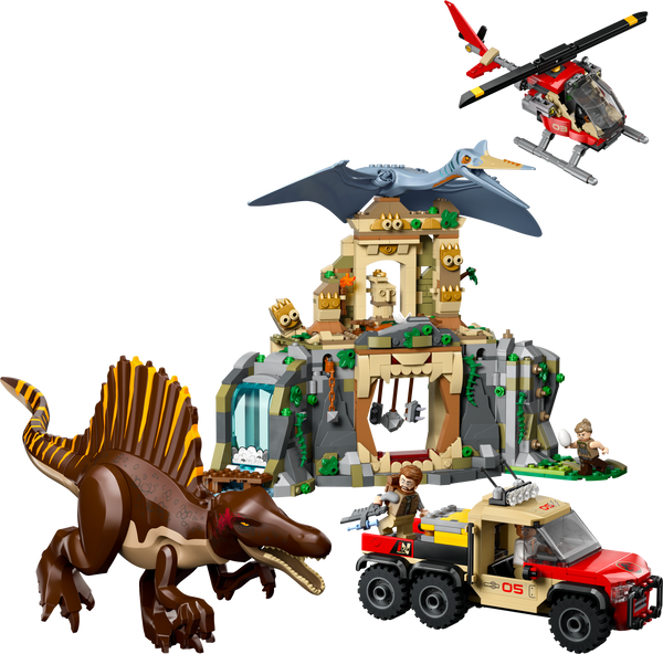LEGO Jurassic World 76976 Spinosaurus & Quetzalcoatlus Air Mission product