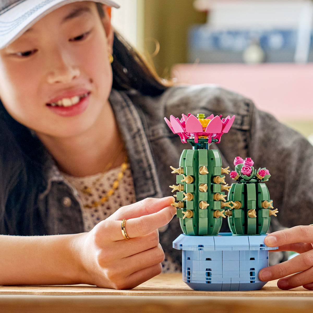 LEGO Botanicals 11509 Flowering Cactus lifestyle