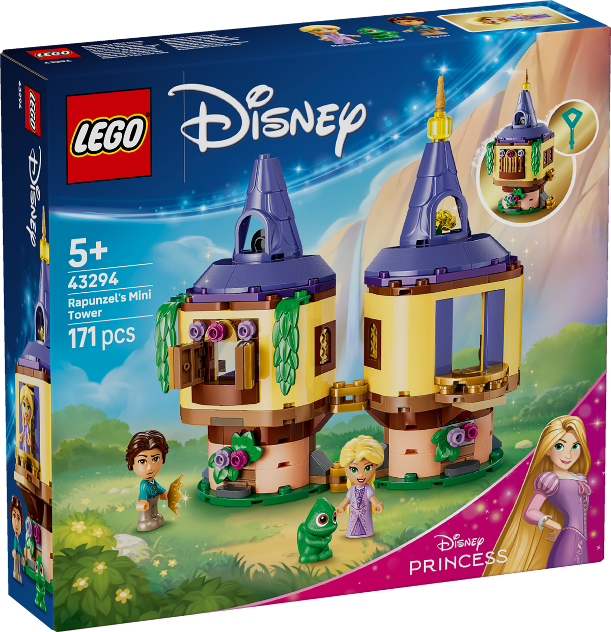 LEGO Disney Princess 43294 Rapunzel's Mini Tower box