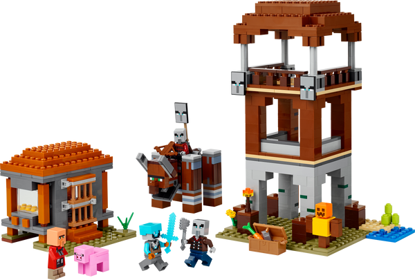 LEGO Minecraft 21278 The Pillager Outpost and Ravager product