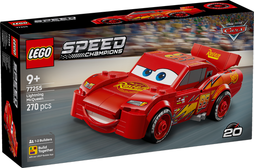 LEGO Speed Champions 77255 Lightning McQueen box