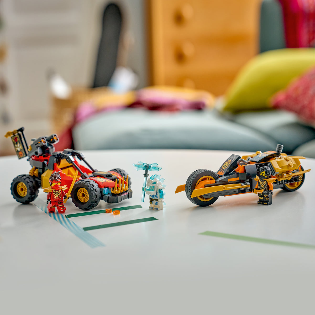 LEGO Ninjago 71864 Kai and Cole's Combiner Vehicles lifestyle