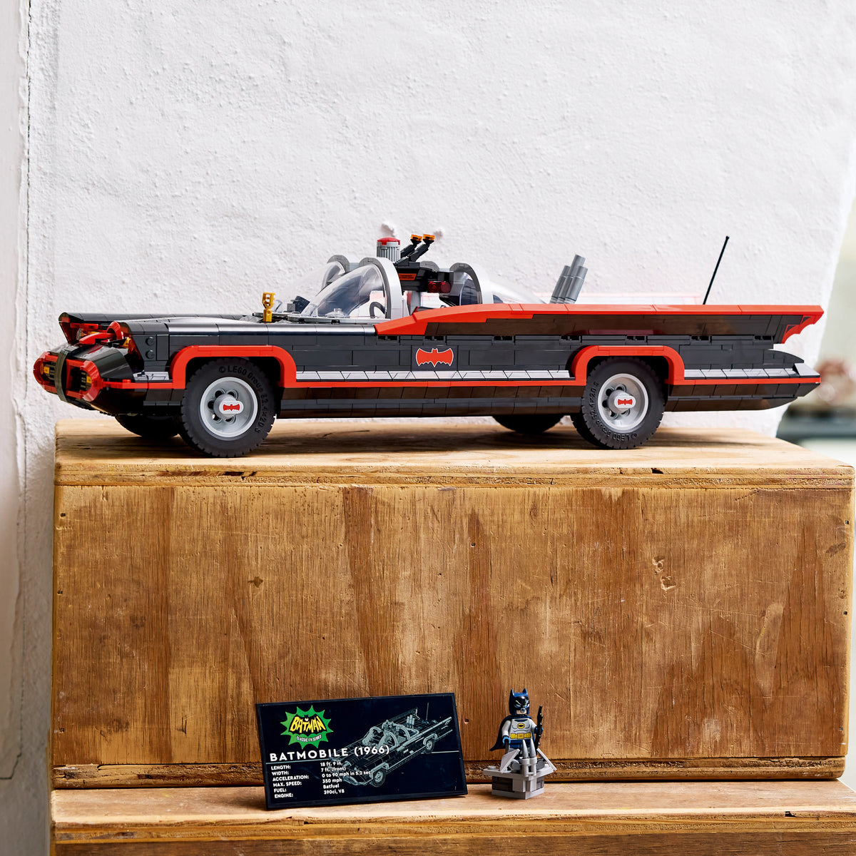 LEGO Super Heroes DC 76328 Batman: The Classic TV Series Batmobile lifestyle