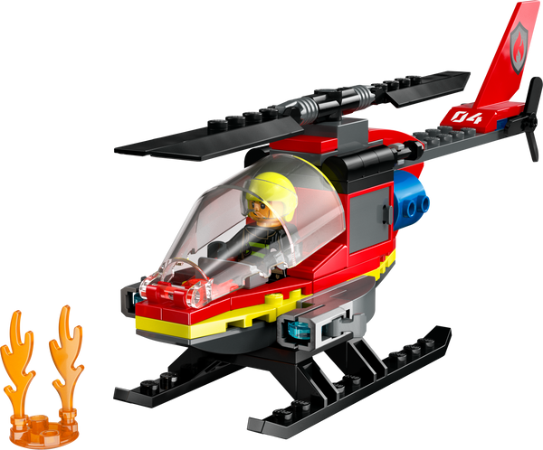 LEGO City 60411 Fire Rescue Helicopter product