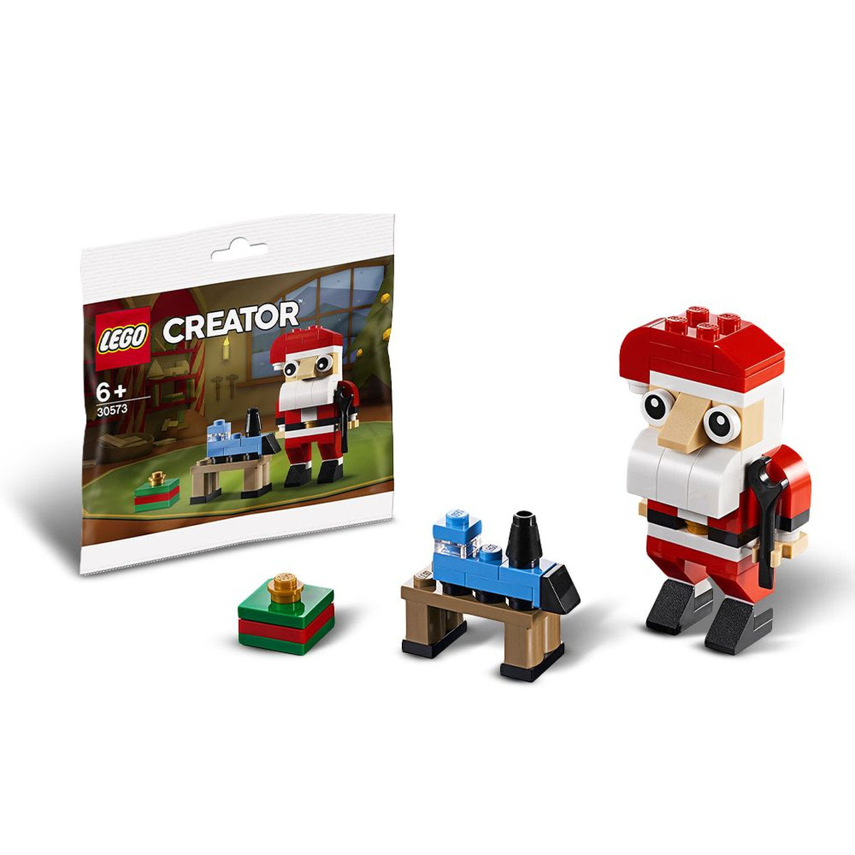 [NOT FOR SALE] LEGO® GWP 30573 Santa, Age 6+, Building Blocks, 2019 (67pcs)