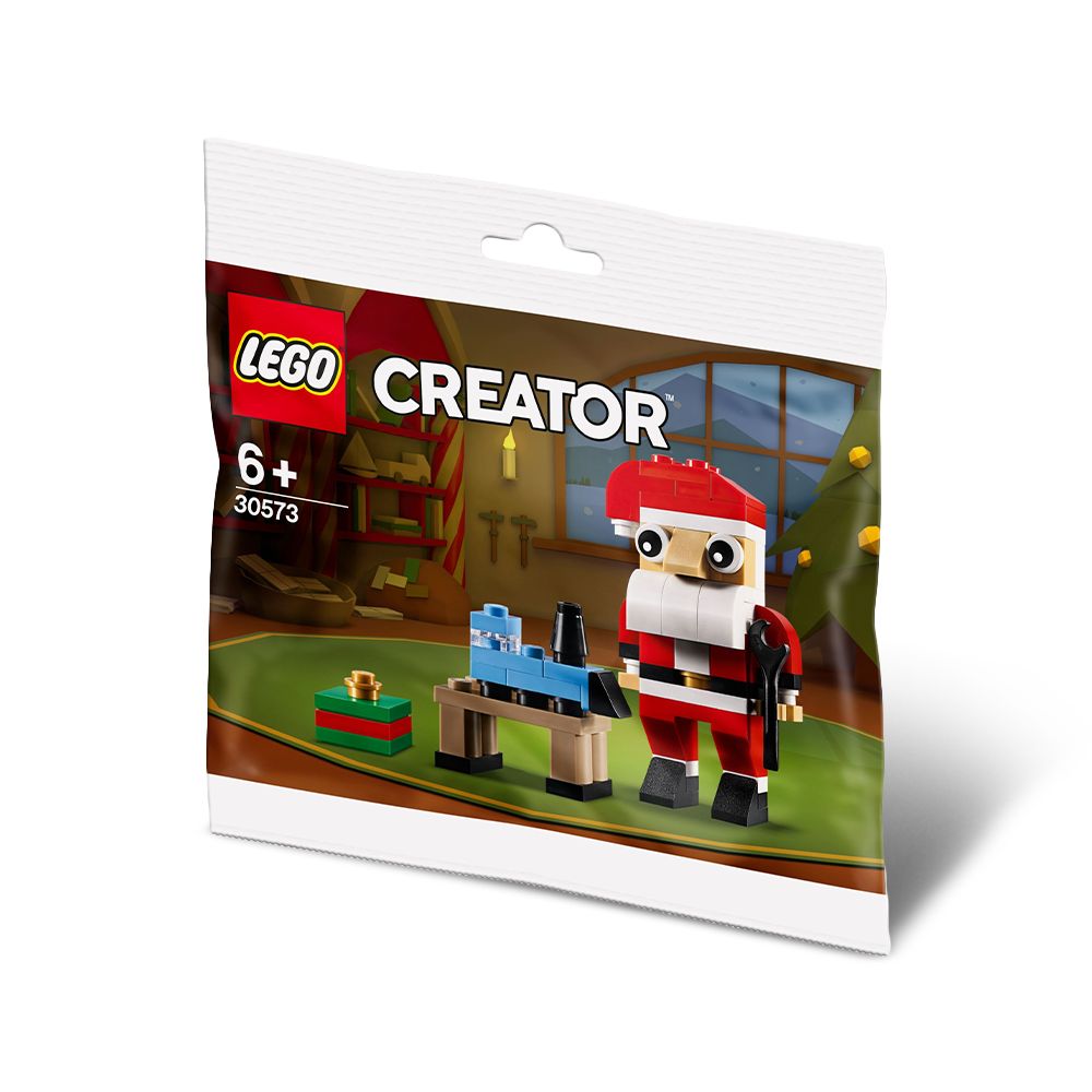 [NOT FOR SALE] LEGO® GWP 30573 Santa, Age 6+, Building Blocks, 2019 (67pcs)