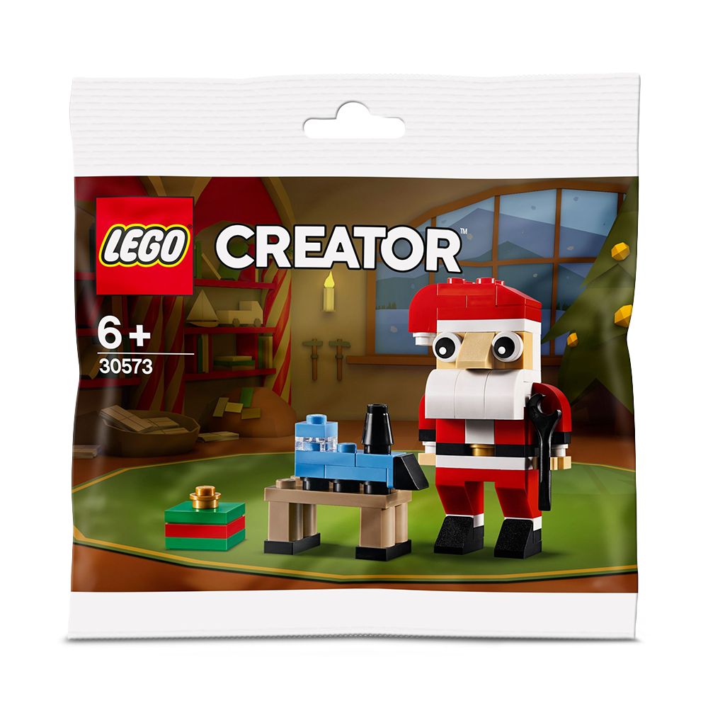 [NOT FOR SALE] LEGO® GWP 30573 Santa, Age 6+, Building Blocks, 2019 (67pcs)