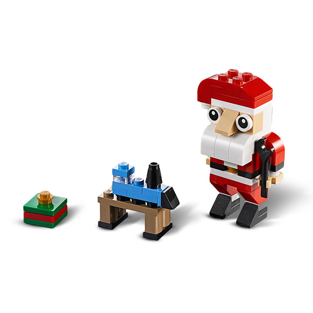 [NOT FOR SALE] LEGO® GWP 30573 Santa, Age 6+, Building Blocks, 2019 (67pcs)