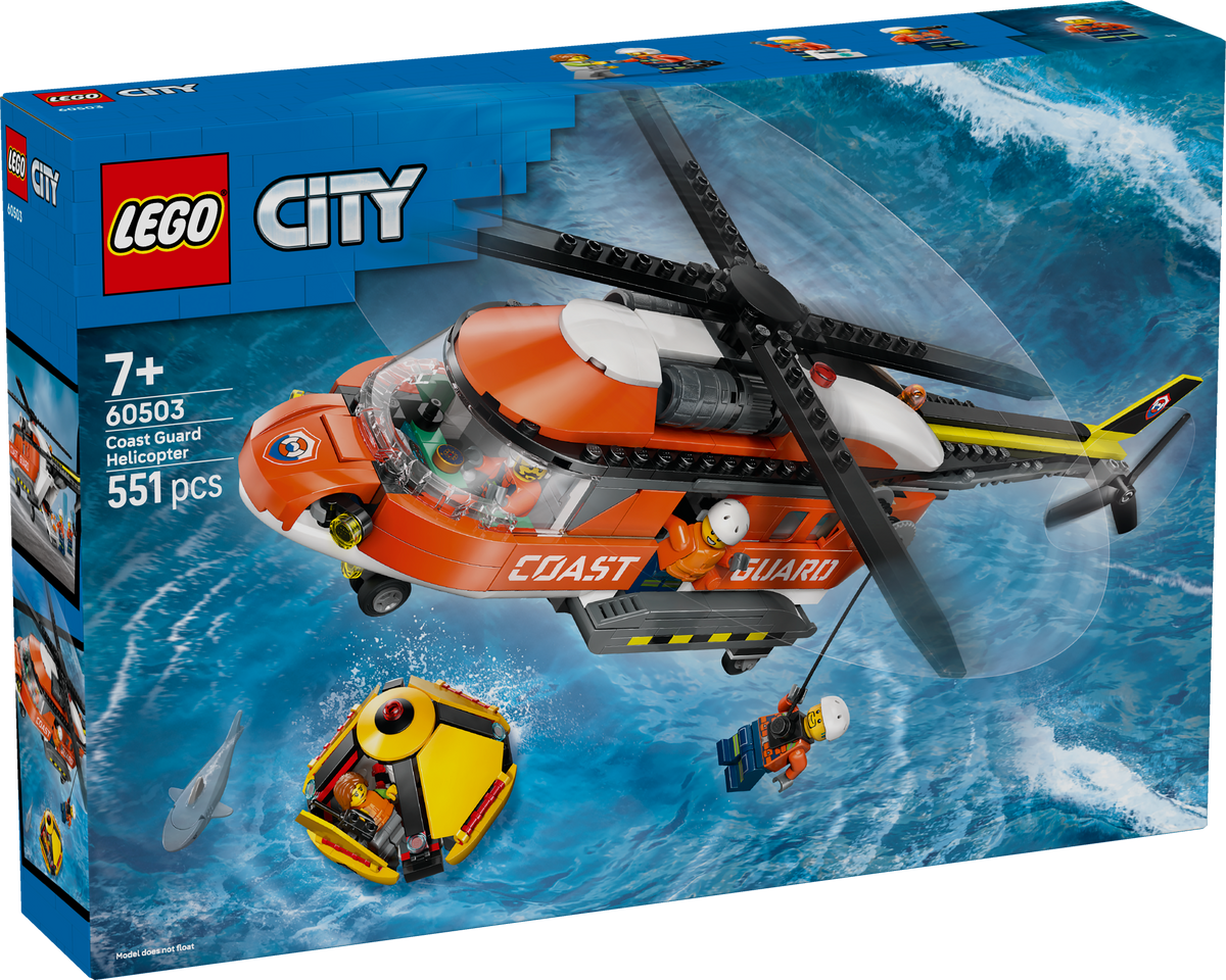 LEGO City 60503 Coast Guard Helicopter box