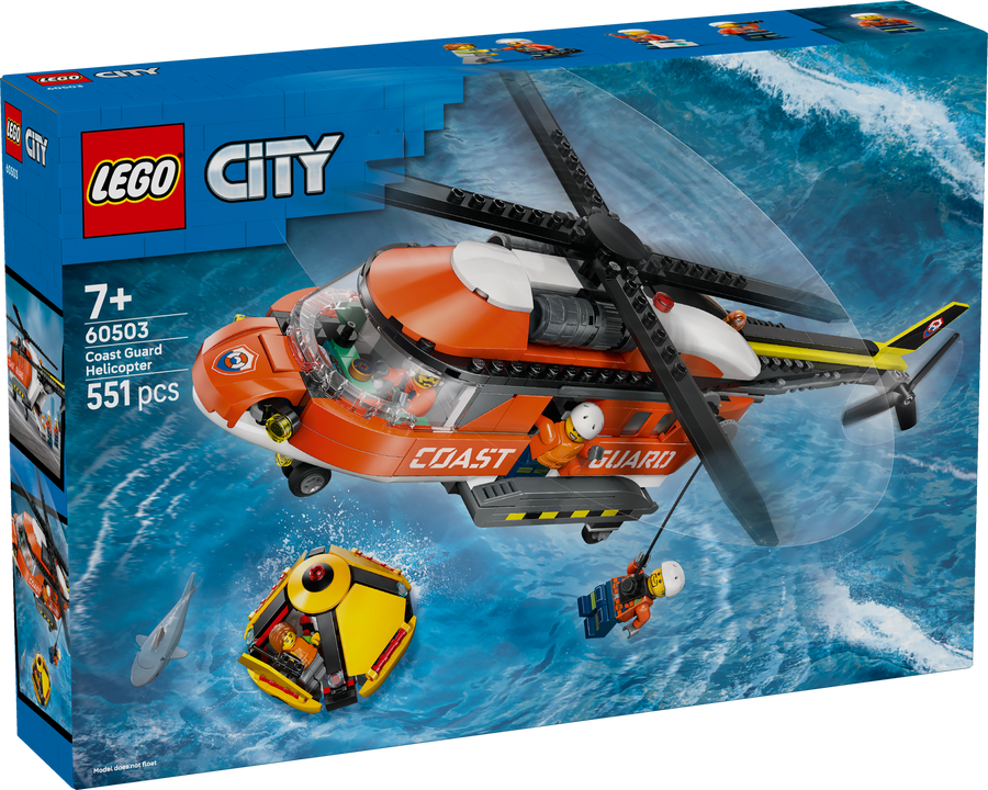 LEGO City 60503 Coast Guard Helicopter box