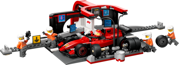 LEGO City 60443 F1®️ Pit Stop & Pit Crew with Ferrari Car product
