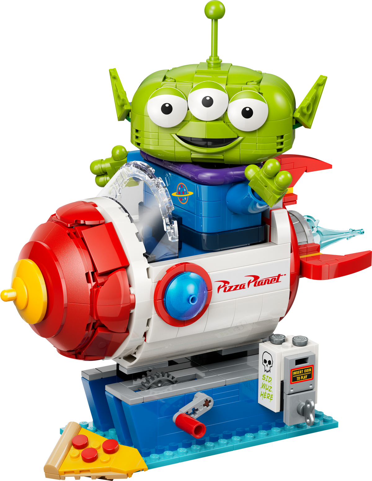 LEGO Disney Pixar 43307 Alien with Pizza Planet Rocket Ride product