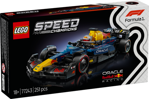 LEGO Speed Champions 77243 Oracle Red Bull Racing RB20 F1 Race Car box