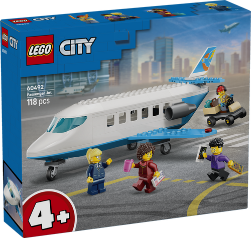 LEGO City 60492 Passenger Jet box